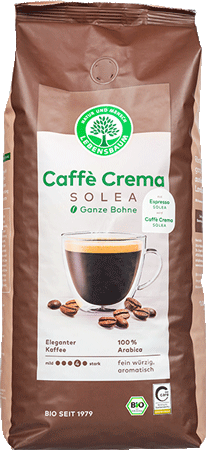 SOLEA Caffè Crema, ganze Bohne 