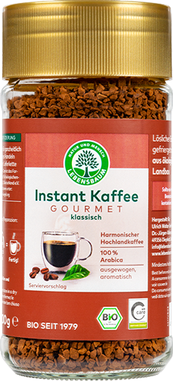 Produktbild zu Artikel Gourmet-Kaffee, instant