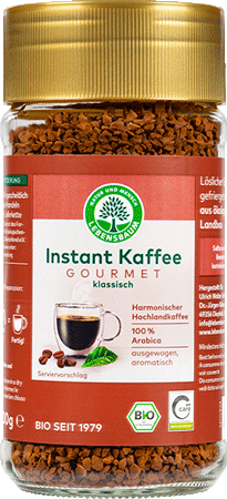 Gourmet-Kaffee, instant