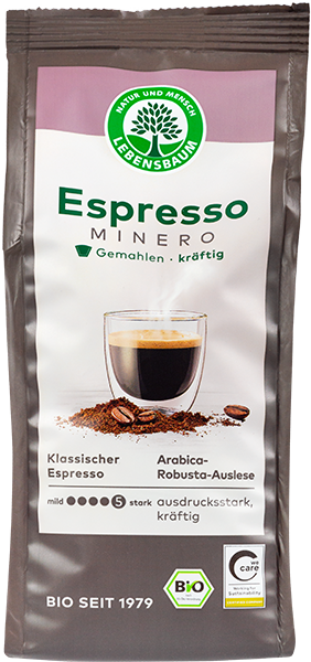 Produktbild zu Artikel Espresso Minero, gemahlen  