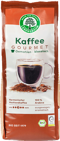 Gourmet-Kaffee, gemahlen