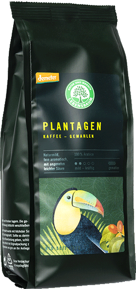 Plantagen-Kaffee, gemahlen 