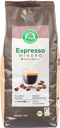 Espresso Minero, ganze Bohne