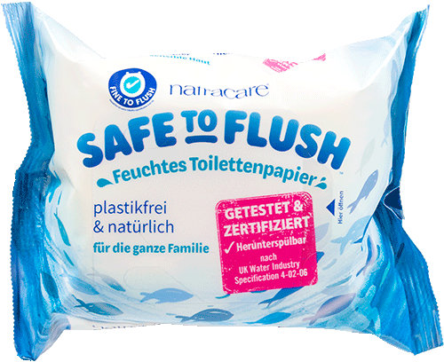 Feuchtes Toilettenpapier 