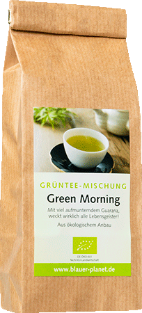 Grüntee-Komposition Green Morning