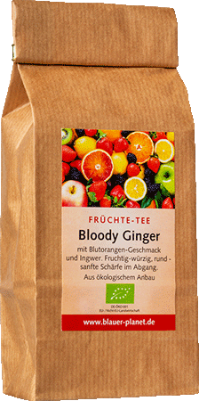 Früchte-Tee Bloody Ginger