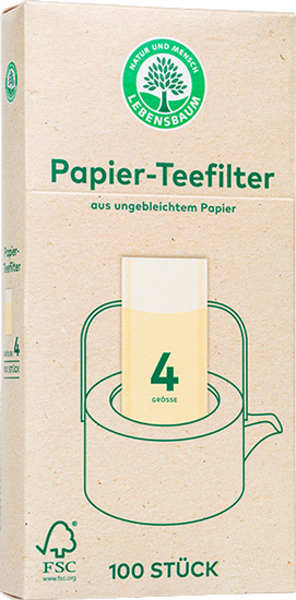Produktbild zu Artikel Papier-Teefilter Gr. 4