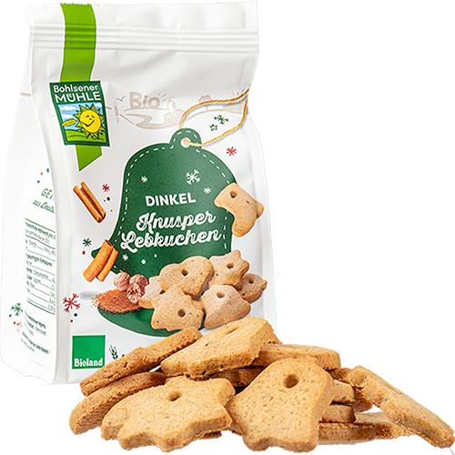 Produktbild zu Artikel Dinkel Knusper Lebkuchenkekse