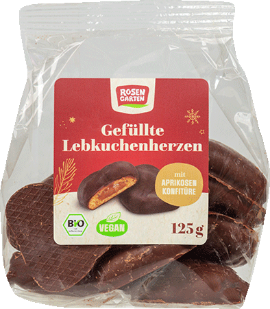Bild: Lebkuchenherzen gefüllt