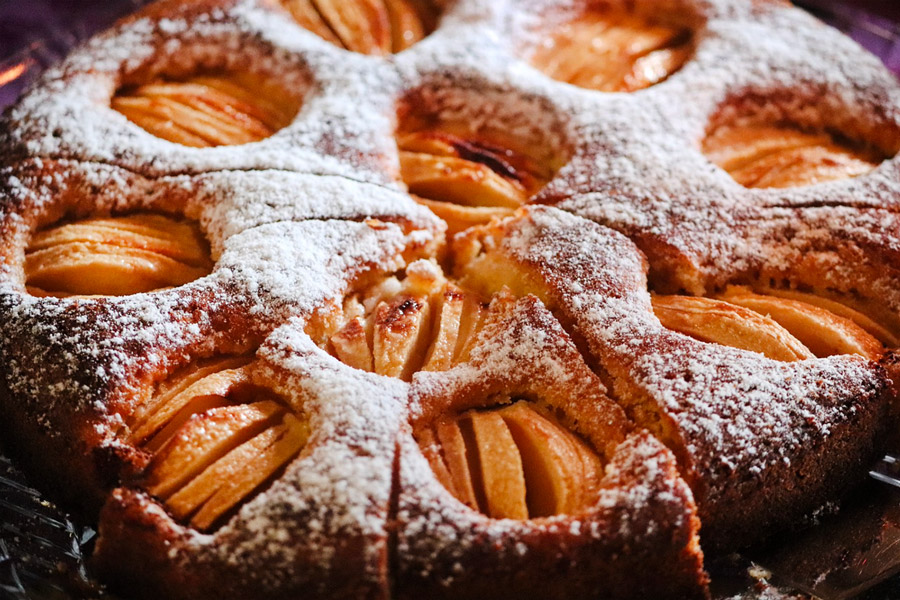 Apfel-Mandel-Kuchen