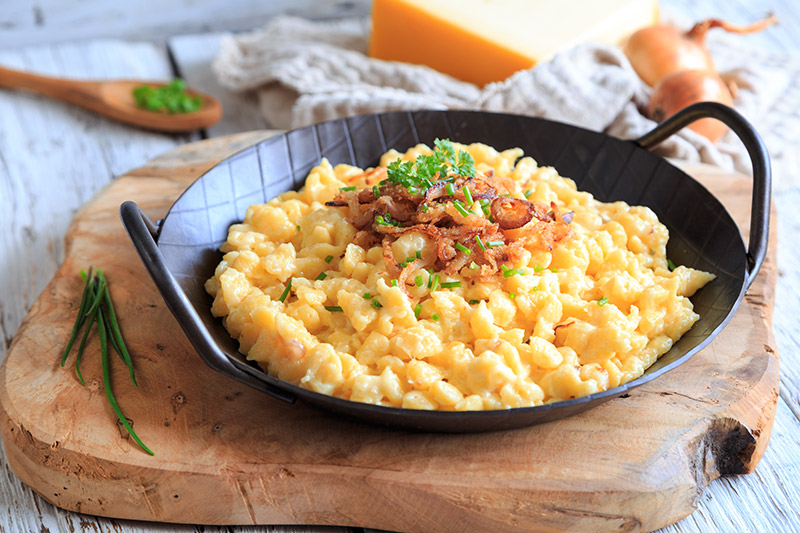 Bild: Rezepte für Käsespätzle mal anders! 