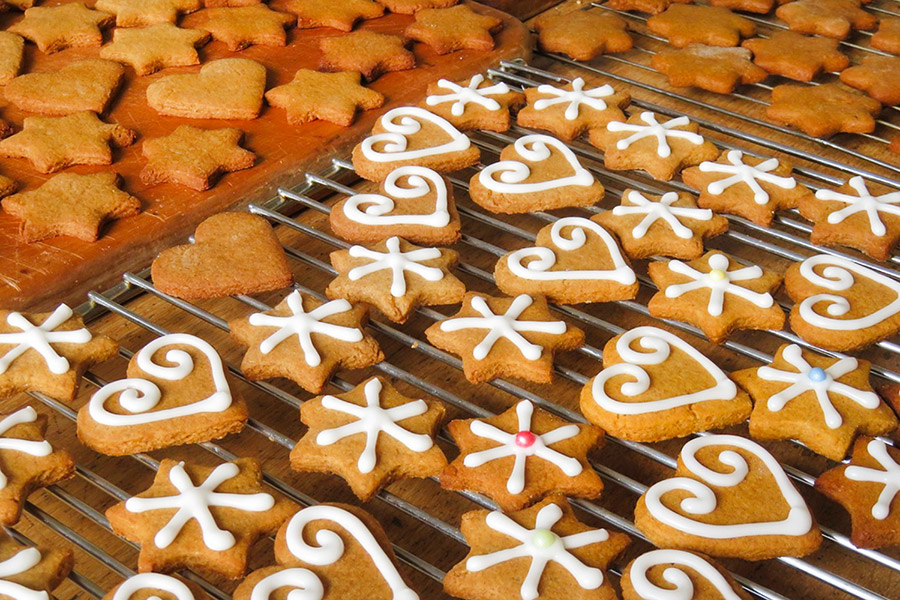 Lebkuchen-Nusstaler