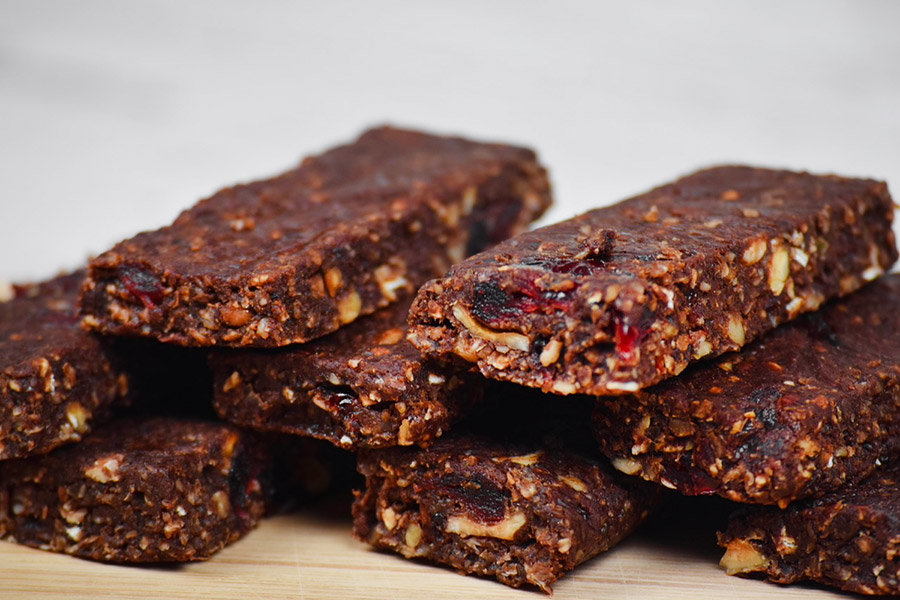 Schokoriegel mit Feigen-Paste