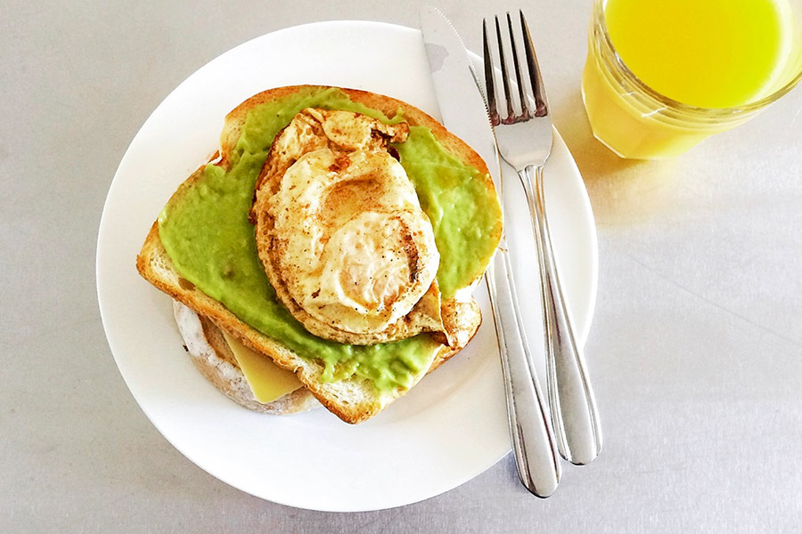 Schneller Senf-Avocado-Dip